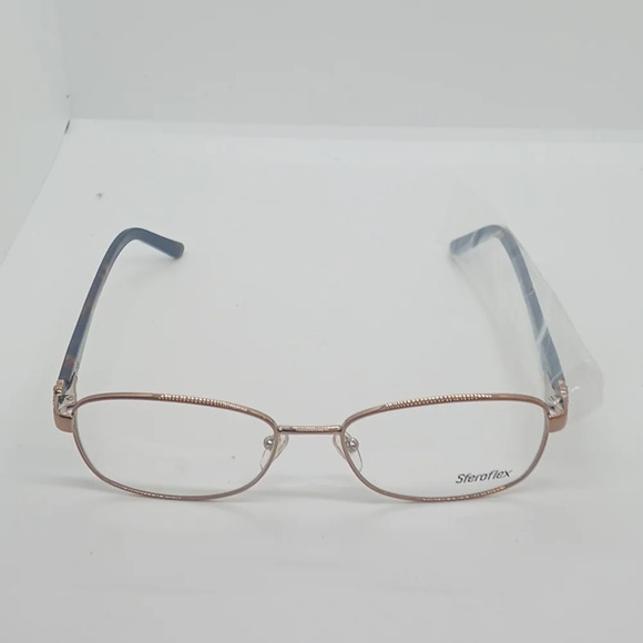 NWT WOMEN\'S STEROFLEX EYEGLASS FRAMES 2570 BRONZE main image 5